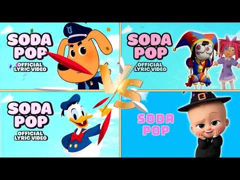 Soda pop x Sherif Labrador x Diana a Roma x Lion King x Tom a Jerry x Golden
