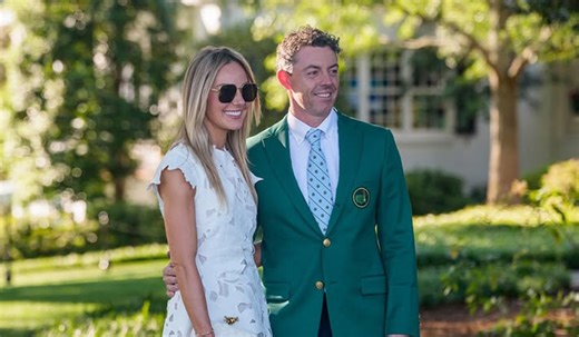 Rory McIlroy's wife Erica steals the show at Champs Dinner
