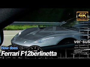 Mighty V12 Ferrari F12berlinetta vs BMW M2 Competition +80-260 Insane Sound DriveAnalyser [4k]