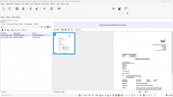 New Document Management Flow Process