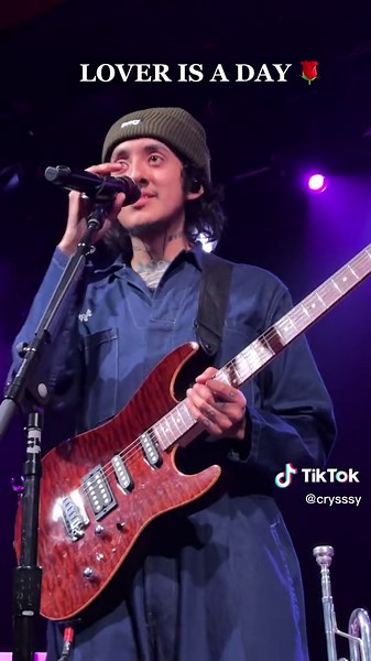 Cuco Live Performance of 'Lover Is A Day' at Concert