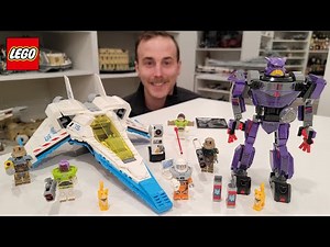LEGO Lightyear XL-15 Spaceship & Zurg Battle Review