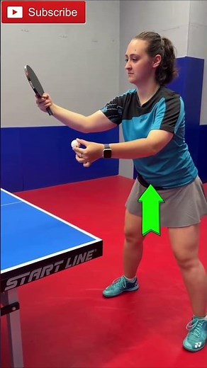 Ping Pong Serve: Master the Game with This Easy Guide! #shorts
