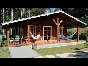 TOP 65 CASAS DE MADEIRA COM VARANDA