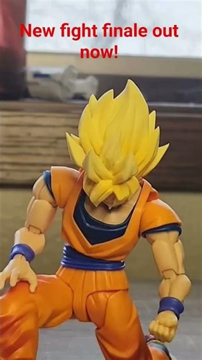 Goku vs Goku Pt. 2 on the channel! #goku #dragonball #stopmotion