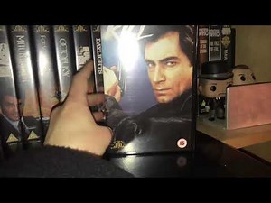 My James Bond vhs,dvd and blu ray collection