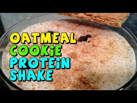 Healthy Oatmeal Cookie Protein Shake