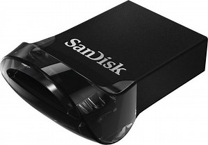 SanDisk Ultra Fit USB-stick - 128GB - USB 3.1 - Compacte mini - Zwart | bol