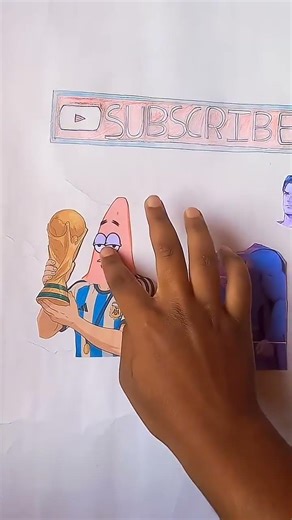 World cup winner Patrick 🏆and SuperMan 🦸🏻 #shorts #funny #memes #brainrot #spongebob #superman #dc