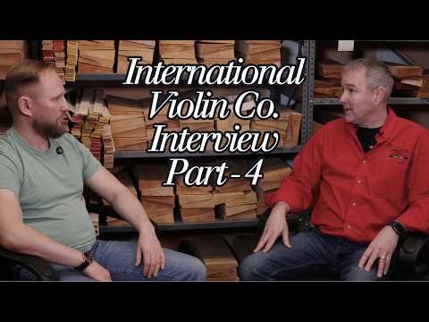 Ken Wise of International Violin Company. One of the most important string companies. Interview p.4