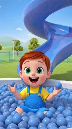 🌈 Learn Colors with Slide & Fun 🎢🎨 #kidslearning #cartoon