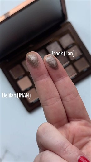 Comparing Brook from the Tan palette to Delilah from INAN!