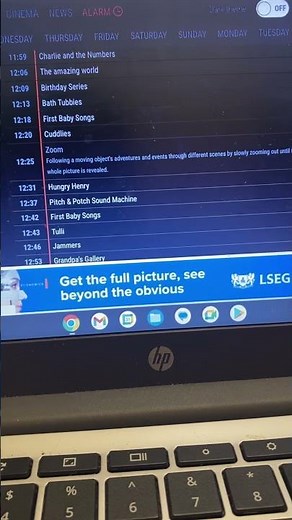 BabyTV Schedule (October 11, 2011)