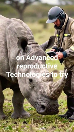The Northern white Rhinoceros..#facts #wildlifecreation #animals #wildlife #nature
