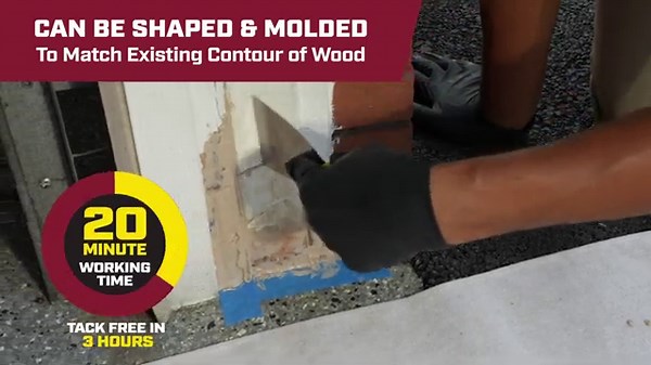 Plastic Wood Epoxy Filler