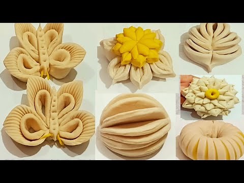 10 creative ways to shape bread rolls.Satisfying dough pastry design recipes.