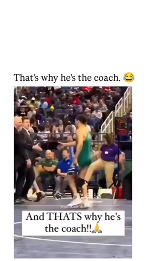 relo on Instagram: "The Instagram reel reposts a 2022 viral wrestling clip where young athletes prank-ambush their coach, who effortlessly counters by pinning them, captioned "That's why he's the coach. " to celebrate his unmatched expertise. , an account focused on uplifting viral videos, it exploded with 6,865 likes and 493,000 views shortly after October 5, 2025, drawing replies that mix humor, skepticism about the coach's alertness, and nods to wrestling's comprehensive fitness gains. As a r