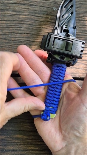 Simplest Paracord Knife Lanyard - Stopper Knot Lanyard