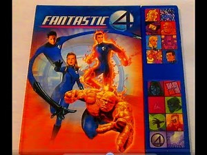MARVEL Fantastic 4 Sound Book INTERACTIVE