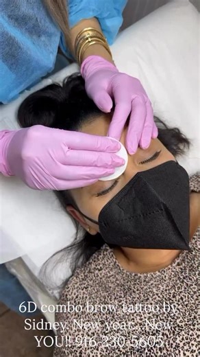 Sacramento and Roseville permanent makeup / eyelash artist on Instagram: "6D microblading powder combo brow tattoo by Sidney. NEW YEAR! New brows and lashes! Self care is key 🙂 * Remember—maintenance is key to keeping your PMU looking fresh, crisp, and beautiful. If your brows are over 2 years old....you are due for a touch up. 📅 Text to book your touch-up: 📍 Sacramento: 916-230-5606 📍 Roseville: 916-230-5606 📍 Garden Grove: 916-869-1350 📍 Elk Grove: 916-230-5606 📍 Bay Area Pop-Up: 916-23