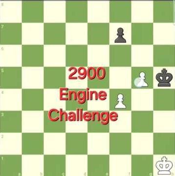 2900 Engine challenge on a theoritical Distant opposition king & pawn endgame