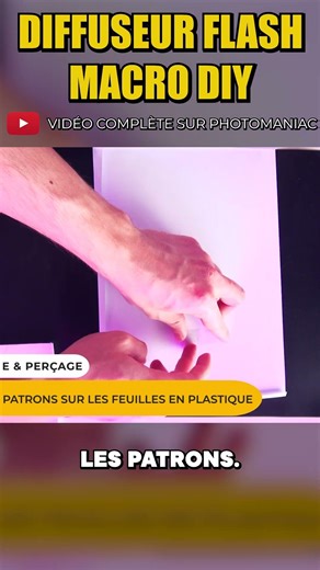 DIY Macro Flash Diffuser: Marking the Holes