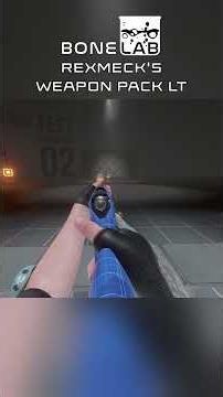 Bonelab Weapon Mod Showcase #shorts - M700 BaBaCorp's Signature (Rexmeck's Weapon Pack LT)