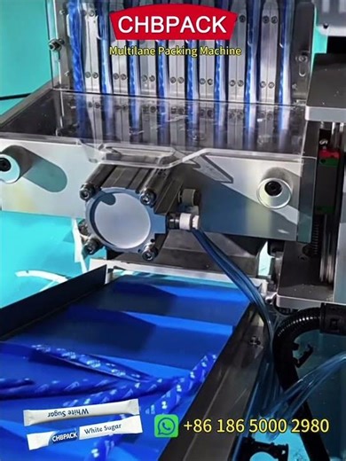 Multilane Stick Sachet Packing Machine for sugar