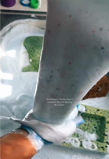 Mixing It Up: Creamy Laundry ASMR Experience