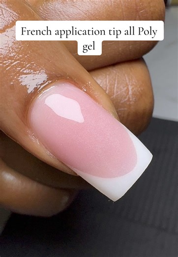 French Application Tips for Poly Gel Beginners