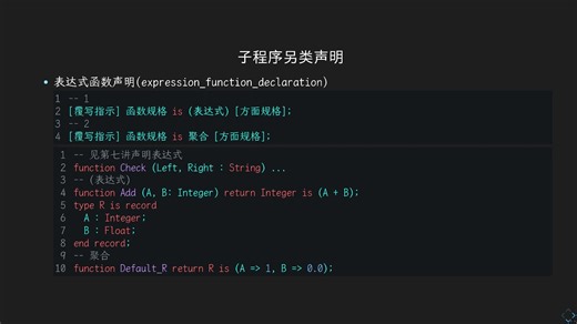 大家来学Ada编程 第八讲 子程序
