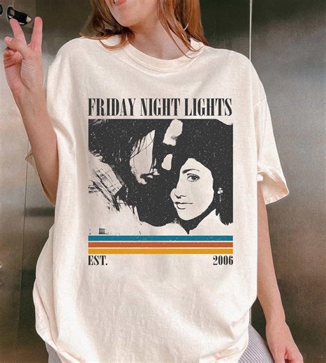 Friday Night Lights T-shirt: Vintage Coach Taylor & Tami Graphic (est. 2006) - Etsy