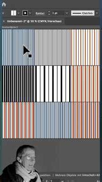 Create striped patterns in no time with the dm pattern generator in Illustrator #tutorial #design...