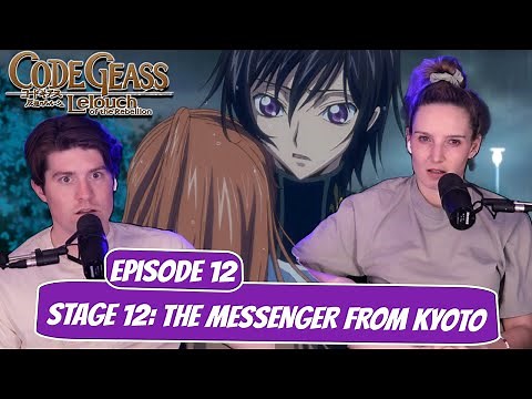 ZERO UNMASKED! | Code Geass Newlyweds Reaction | Ep 12, “Stage 12: The Messenger From Kyoto”