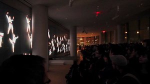 Replica, An Interactive Dance Performance Projected On A Giant Screen