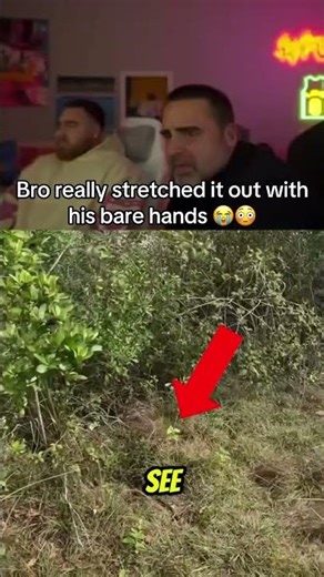 Los and his Dad react to the outdoor boys going python hunting 😳 #LosPollosTV #lospollostvdad