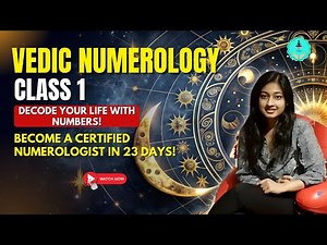🎓 Vedic Numerology Class 1 – Learn to Decode Life Through Numbers! 🔢 || Surbhi Arria Goyal ||
