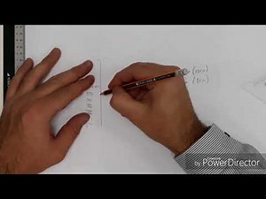 Ellipse Construction using a Trammel. How to draw. 0002 IGCSE / GCSE D&T Graphic Products Revision
