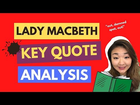 Lady Macbeth key quote analysis | Out damned spot | Grade 9 GCSE