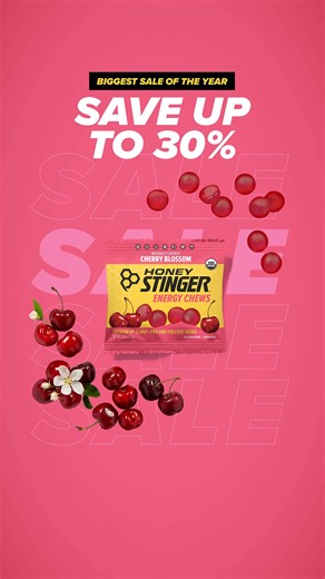 Our BIGGEST sale of the year is now live! Stock up on your favorite energy chews - sports fuel you'll want to eat. | Honey Stinger | Facebook