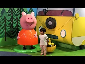 Peppa Pig World Of Play Grapevine Mills TX ! Fun Indoor PlayGround For Children