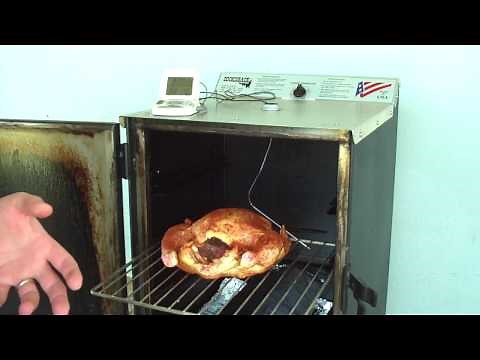 Loading an Electric Meat Smoker