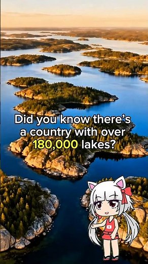 This Country Has Over 100,000 Lakes… Here’s Why! #findland #world #facts