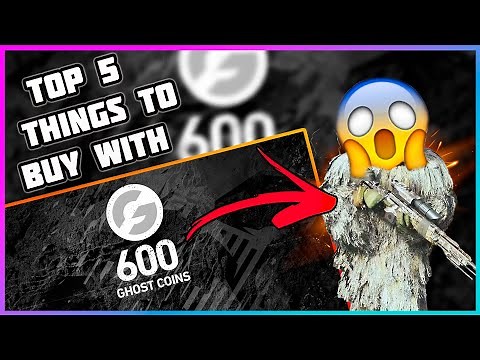 😎TOP 5 BEST THINGS to BUY with GHOST COINS🤑 | Ghost Recon Breakpoint👻