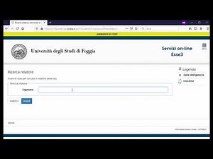 Presentazione tesi assegnazione