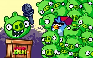 愤怒的小鸟 X FNF 超优质模组 Vs Ross V2 更新全流程演示