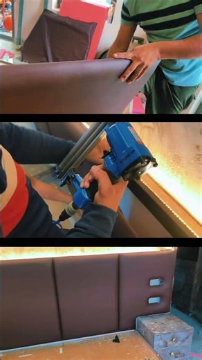 😱 20 सेकंड में Headboard का Amazing Transformation! #shorts