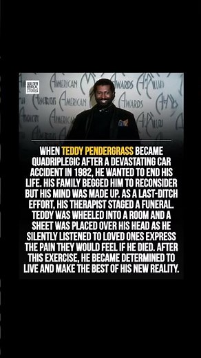 he Shocking Funeral That Saved Teddy Pendergrass’s Life #shorts