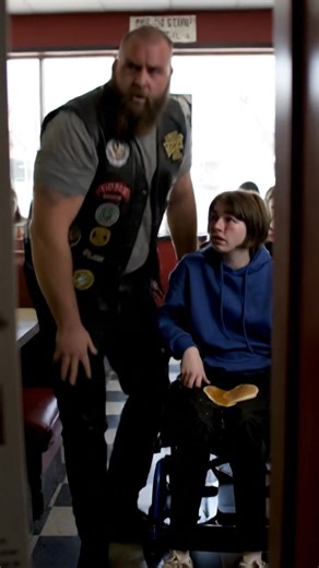 My pancakes hit the floor, and the whole diner just stared. I’ve never felt so small. I'm in a wheelchair, and a group of boys just slapped my food away and pushed me, laughing. For an hour, I sat in my own humiliation. Then I heard the rumble. I thought my nightmare was getting worse, but the man who knelt by my wheelchair wasn't a cop. He was a Hell's Angel, and he was about to rewrite my entire life. The morning sun at the Maplewood Diner usually means two things: the smell of butter and the 