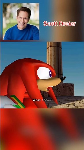 Knuckles The Echidna Voice Comparison Scott Dreier Dan Green Travis Willingham Dave B Mitchell